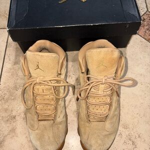 Jordan 13 Wheat Men's Sneakers (Size 6.5 men's or 8 in women's)